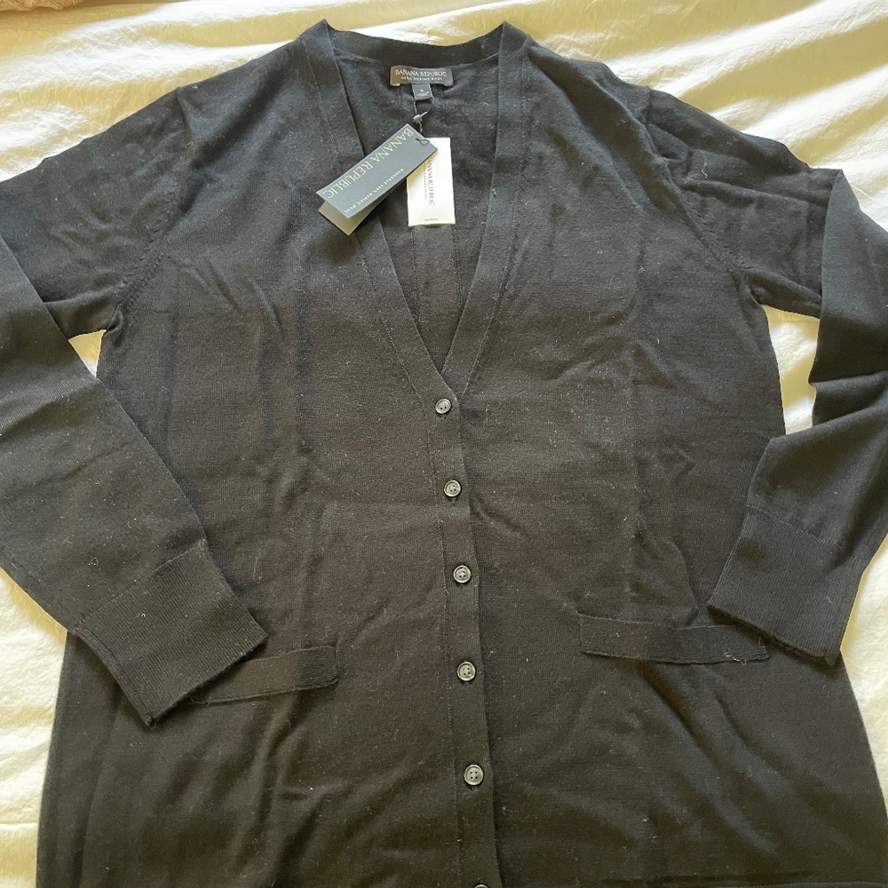 Banana Republic Merino Wool Cardigan